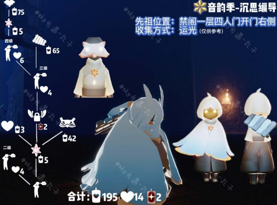 光遇音乐节活动先祖一览【附图】