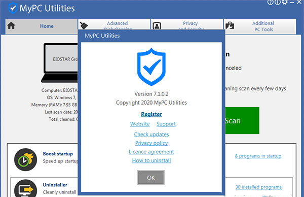 MyPC Utilities