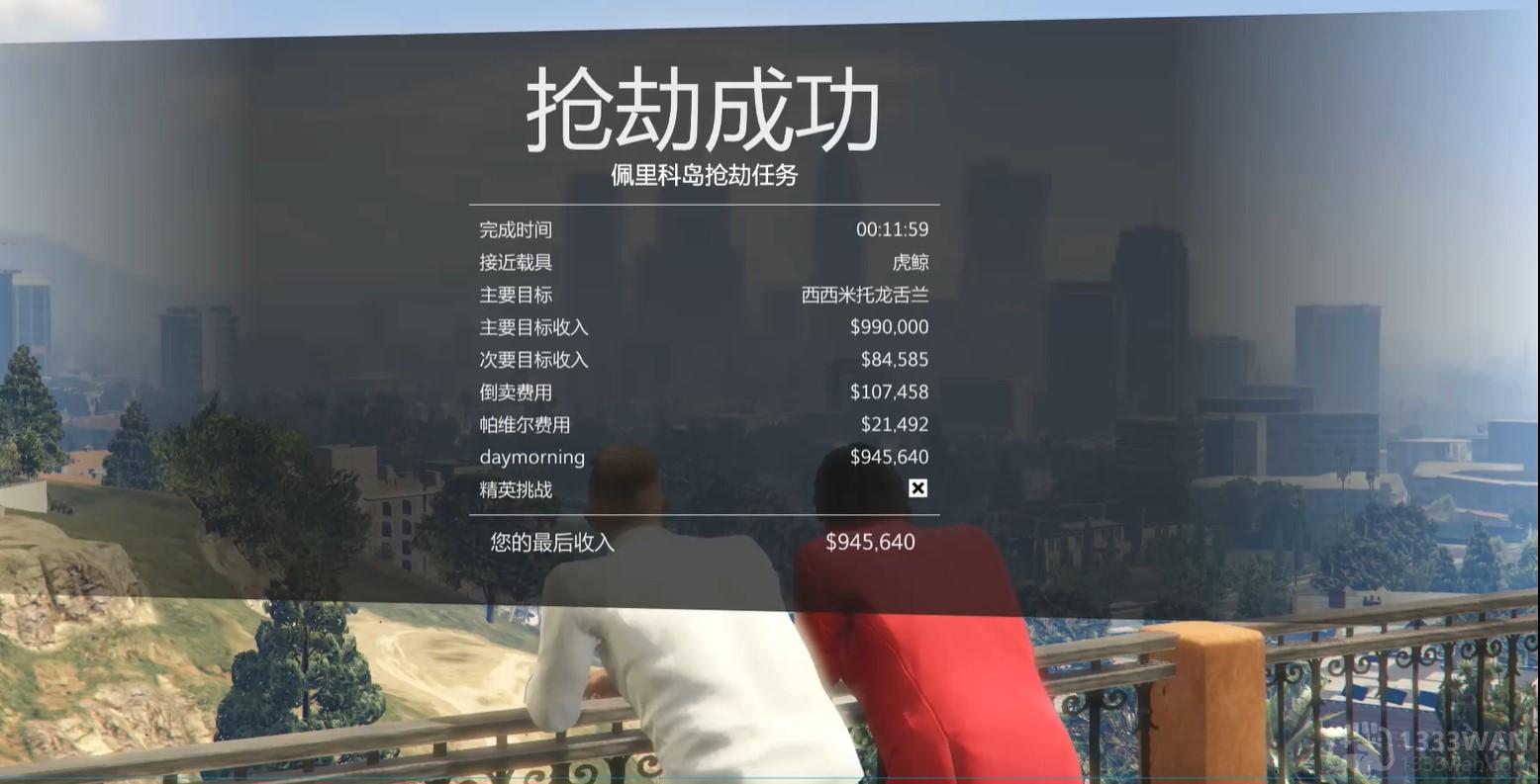 《GTA5》佩里科岛抢劫任务全流程攻略