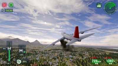 高空飞机模拟